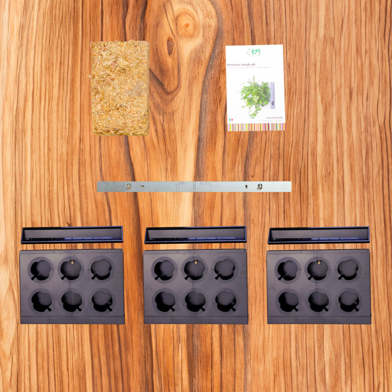 HOH! TRIO SMART Vertical | Struttura Modulare Fai da Te - hoh.green