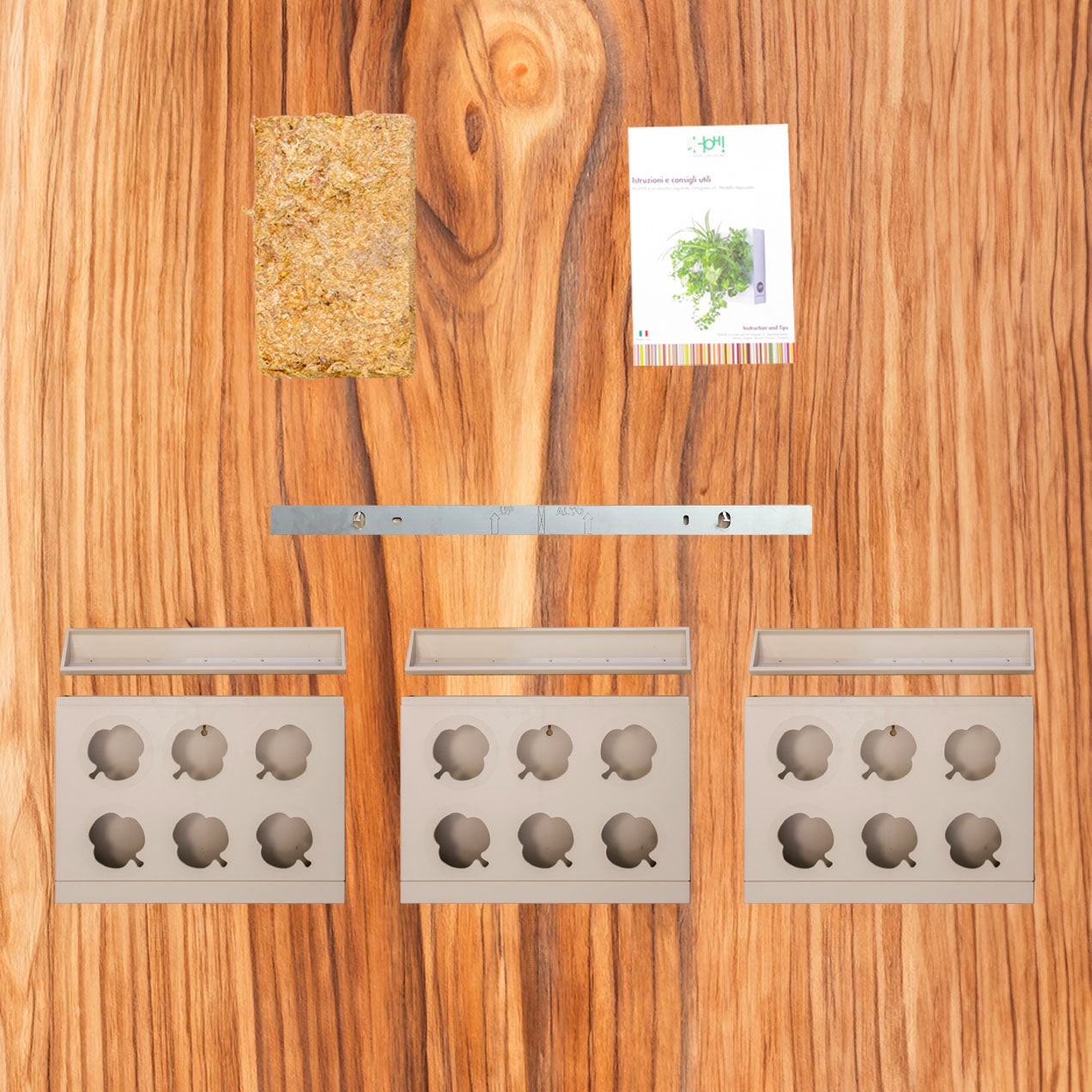 HOH! TRIO SMART Vertical | Struttura Modulare Fai da Te - hoh.green