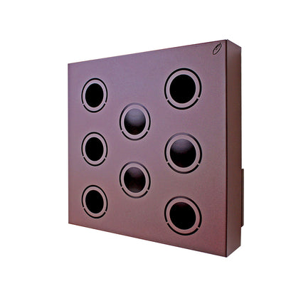 HUB! | Modulo per Giardino Verticale Fai da Te (DIY) | Alluminio Riciclato | Colore Corten - hoh.green